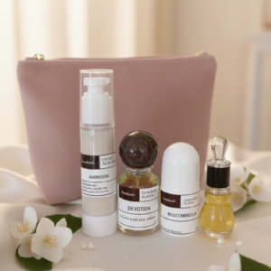 Pack Complet | Crème parfumée – Parfum – Déodorant – Huile parfumée – Trousse